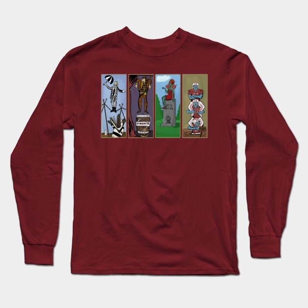 A Way to the Afterlife! Long Sleeve T-Shirt by jonlewisdrawsthings